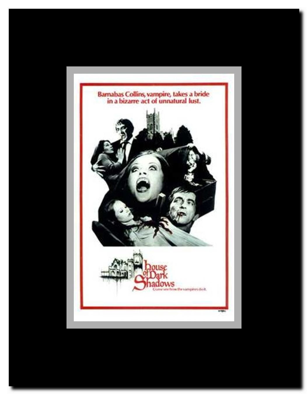 House of Dark Shadows Framed Movie Poster