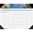 thumbnail image 1 of House of Doolittle 2002812 Compact 2020 Recycled Desk Pad Calendar - Earthscapes Sea Life, 1 of 1
