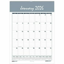 2026 House of Doolittle Bar Harbor 12" x 17" Monthly Wall Calendar Blue/Gray (332-26)