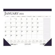 House of Doolittle - Desk pad calendar - desktop - 2024 - month to view - 22 in x 17 in - dated