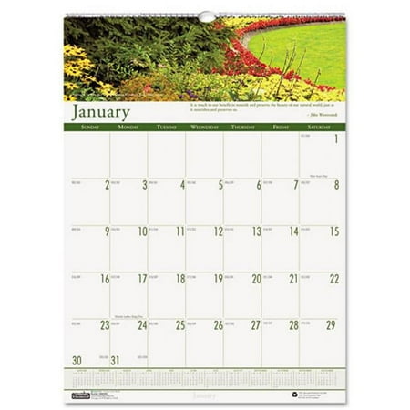 House of Doolittle HOD303 Gardens Wall Calendar