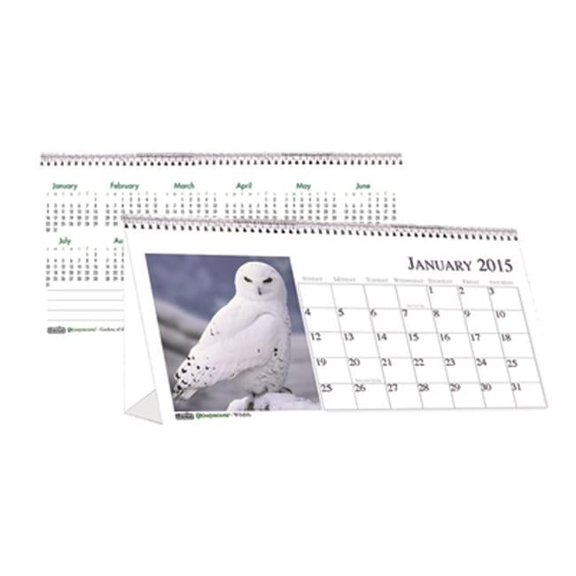 House of Doolittle HOD3689 Wildlife Desk Top Tent Calendar