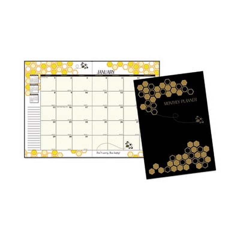 House Of Doolittle 2024 Weekly & Monthly Planner – 8.5x11 Inch, Black, Tabbed, Jan-Dec 2024