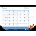 thumbnail image 1 of House of Doolittle Monthly Deskpad Calendar Seasonal Holiday Depictions 22 x 17 Inches, 1 of 13
