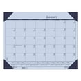 thumbnail image 1 of House of Doolittle Recycled Sunset Orchid Monthly Desk Pad Calendar 22 x 17 2021 12473, 1 of 2