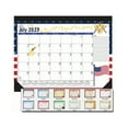 thumbnail image 1 of House of Doolittle Seasonal Academic Desk Pad Calendar 22x17 2023-2024 1395, 1 of 9