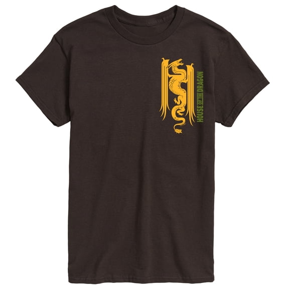 House of the Dragon - Syrax Dragon - Men's Short Sleeve Graphic T-Shirt