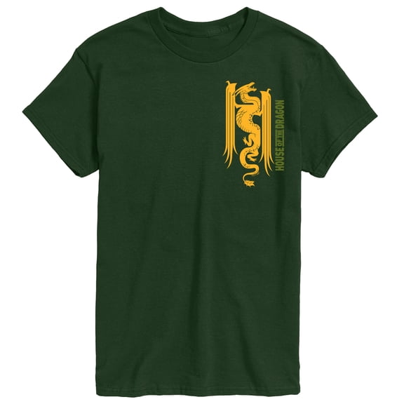 House of the Dragon - Syrax Dragon - Men's Short Sleeve Graphic T-Shirt