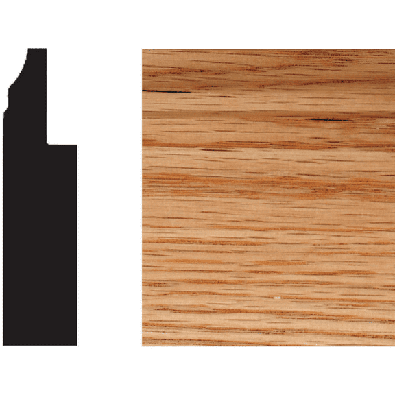 House of Fara 3/4X3"X8' Wainscot Base