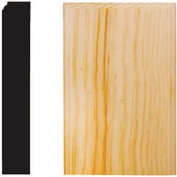 House of Fara 7/8 In. W. x 3-1/2 In. H. x 6 In. L. Pine Plinth Block Pack of 10