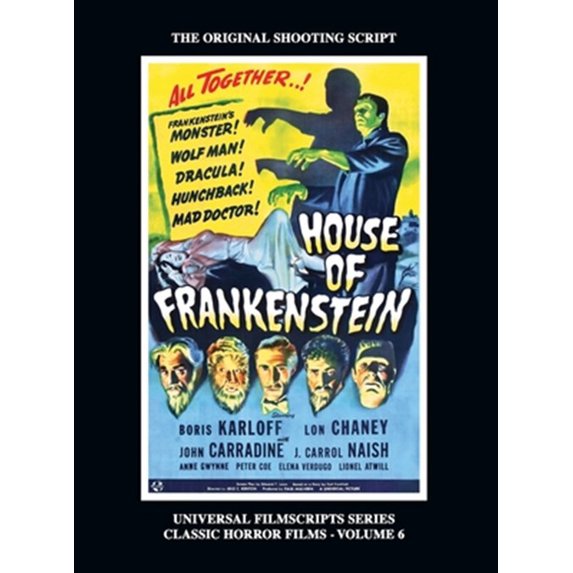 Pre-Owned House of Frankenstein (Universal Filmscript Series, Vol. 6) (hardback) (Hardcover)