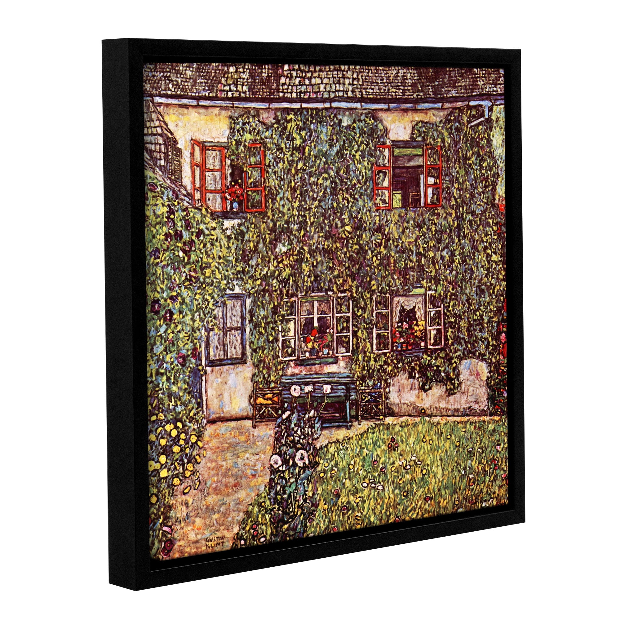 House of Guardaboschi Gallery Wrapped Floater-framed Canvas