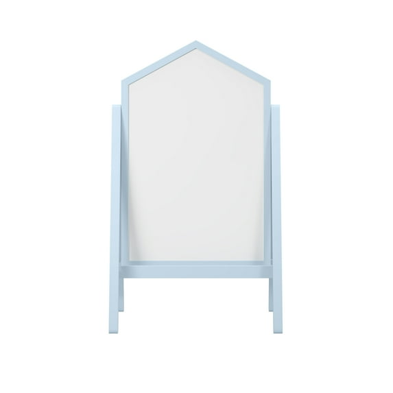 House of Happy Chalk/ White Board Easel, Blue
