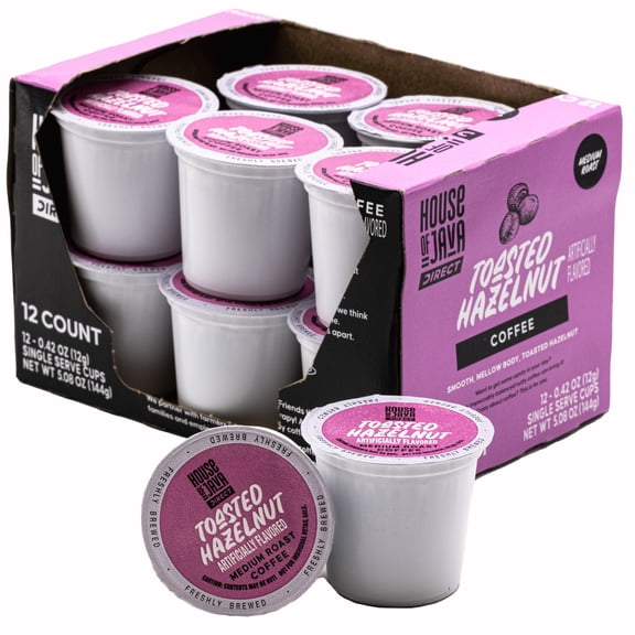 House of Java Hazelnut 12ct Pods