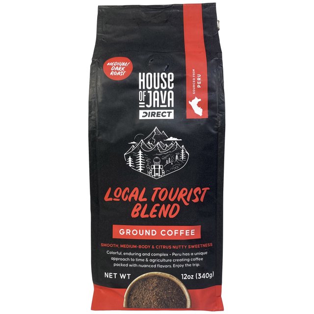 Find Your Perfect House of Java Local Tourist Blend 12oz Ground