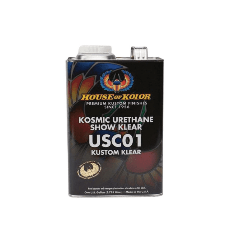 House of Kolor USC01 1 Gallon Kosmic Urethane Show Klear, High UV