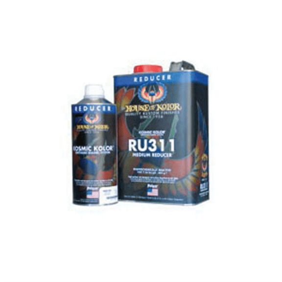 House Of Kolor RU311.Q00 Standard RU National Rule Urethane Reducer, 1 qt, Low VOC VOC, Medium Speed/Temperature
