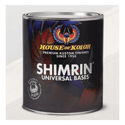 House Of Kolor SHIMRIN2 S2-25-G01 Solid Basecoat Series Universal Basecoat, 1 gal Can, Jet Black