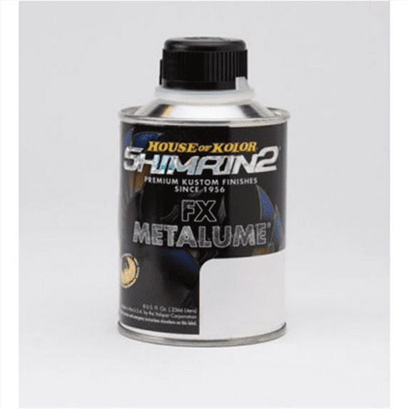 House Of Kolor SHIMRIN2 S2-FX61-HP1 FX Kosmic Sparks Series Universal Basecoat, 1/2 pt Can, Sno White FX