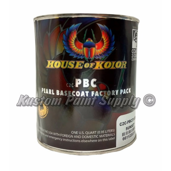 House of Kolor Sunset Pearl C2C-PBC31 Basecoat Quart