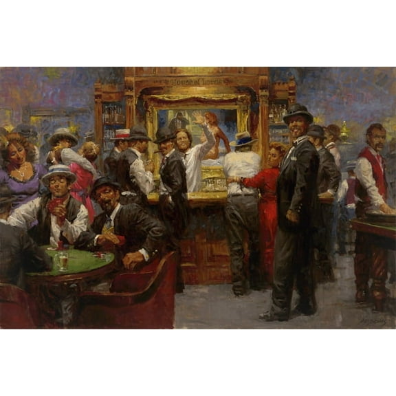House of Lords by Andy Thomas - Paper Open Edition 13x19 - Iconic Western Scene - 1 Unit per pack