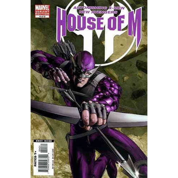 House of M #4 (2nd) VF ; Marvel Comic Book