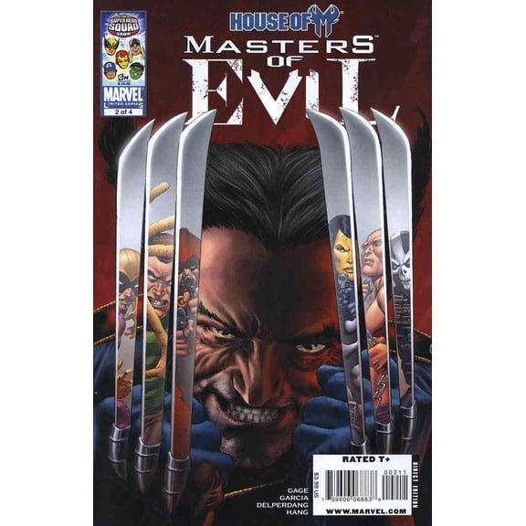 House of M: Masters of Evil #2 VF ; Marvel Comic Book