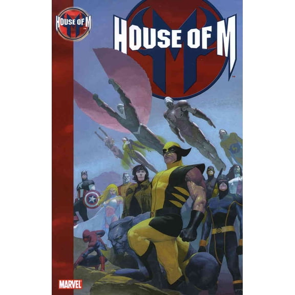 House of M TPB #1 (9th) VF ; Marvel Comic Book
