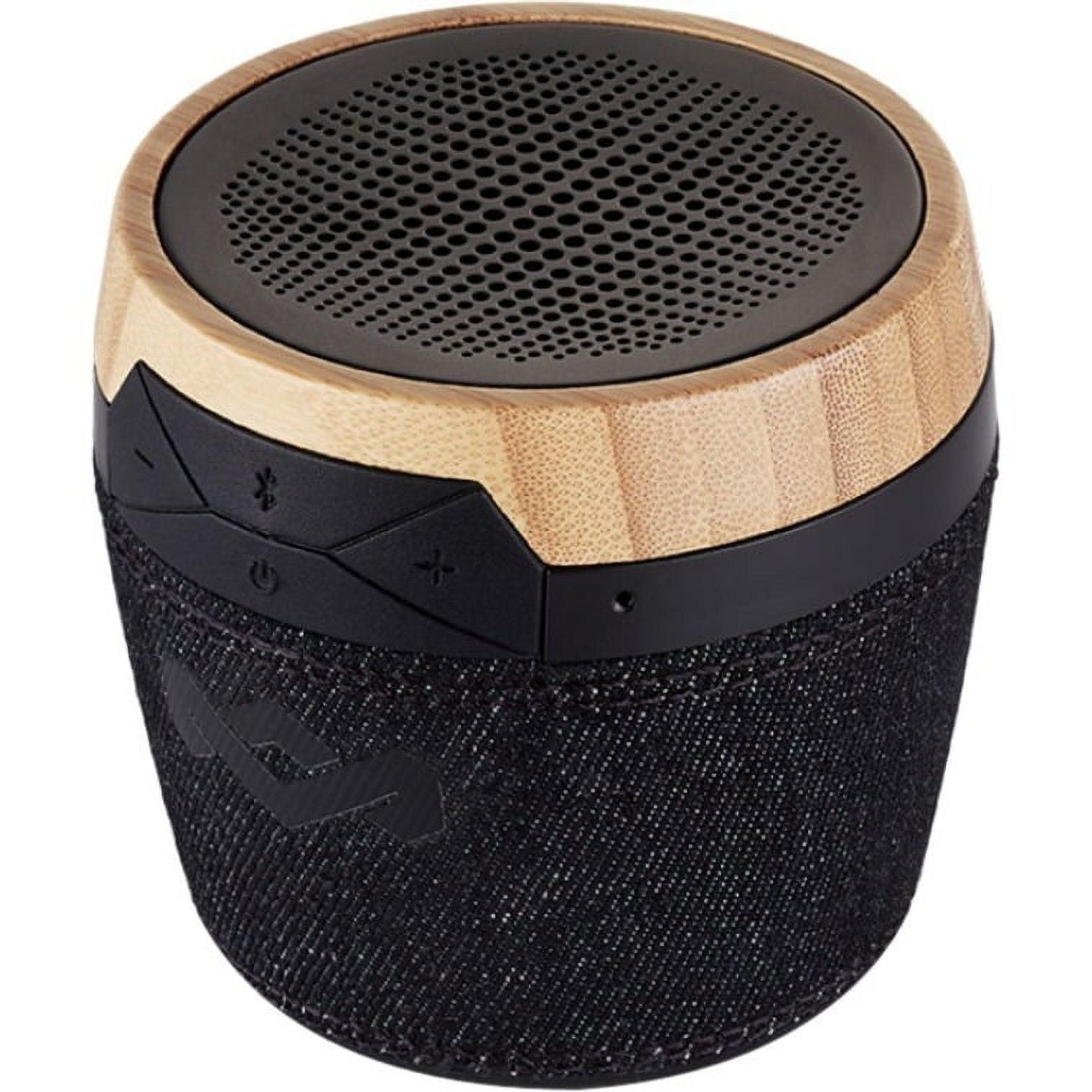 Marley Chant Mini Portable Bluetooth Speaker, Black, EM-JA007-SB