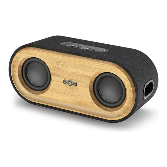 House of Marley Get Together 2 Mini Portable Bluetooth Speaker, Brown, 1 Pack
