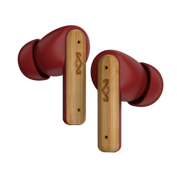 House of Marley Little Bird True Wireless Earbuds - Red