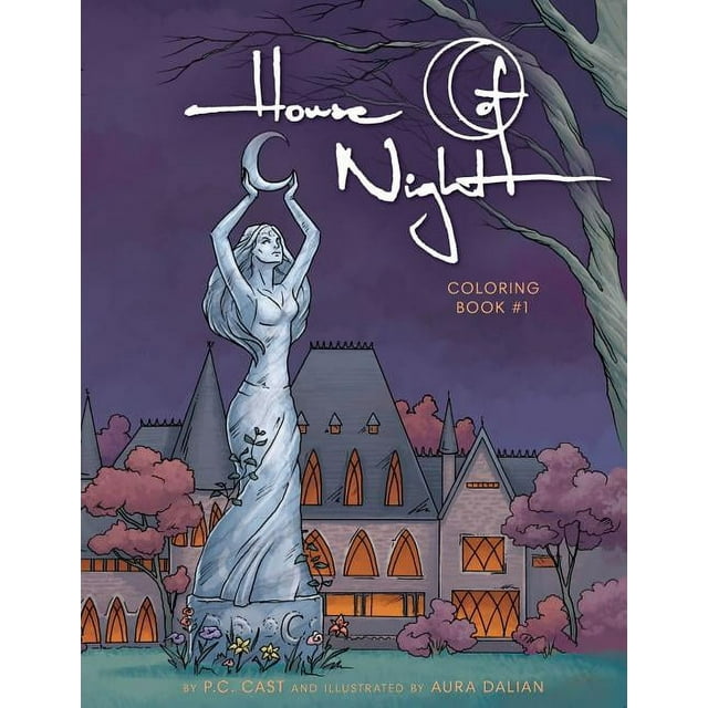 House of Night Coloring Book #1 - Walmart.com