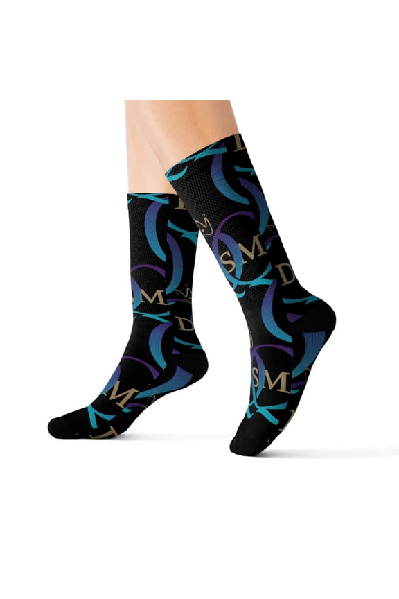 Logo Print Sublimation Socks