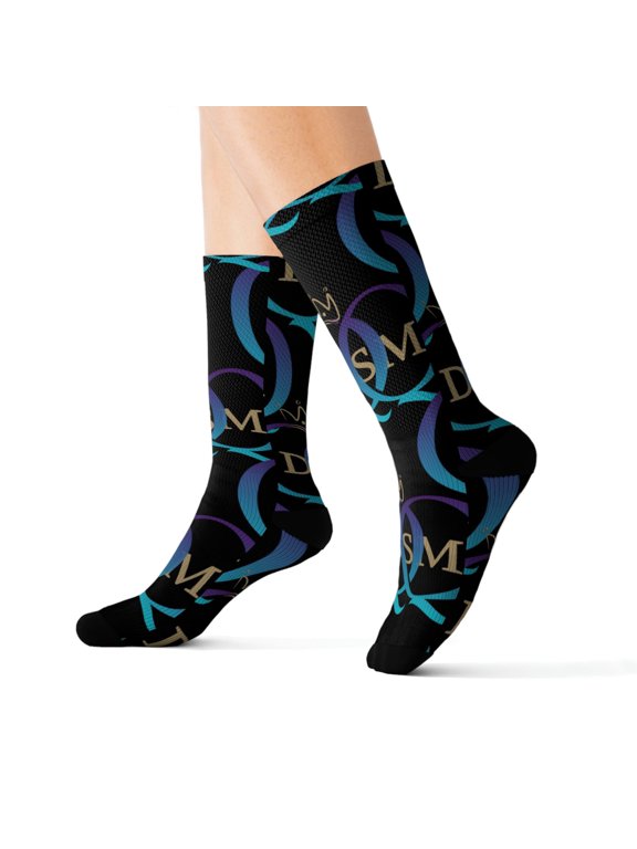 Logo Print Sublimation Socks