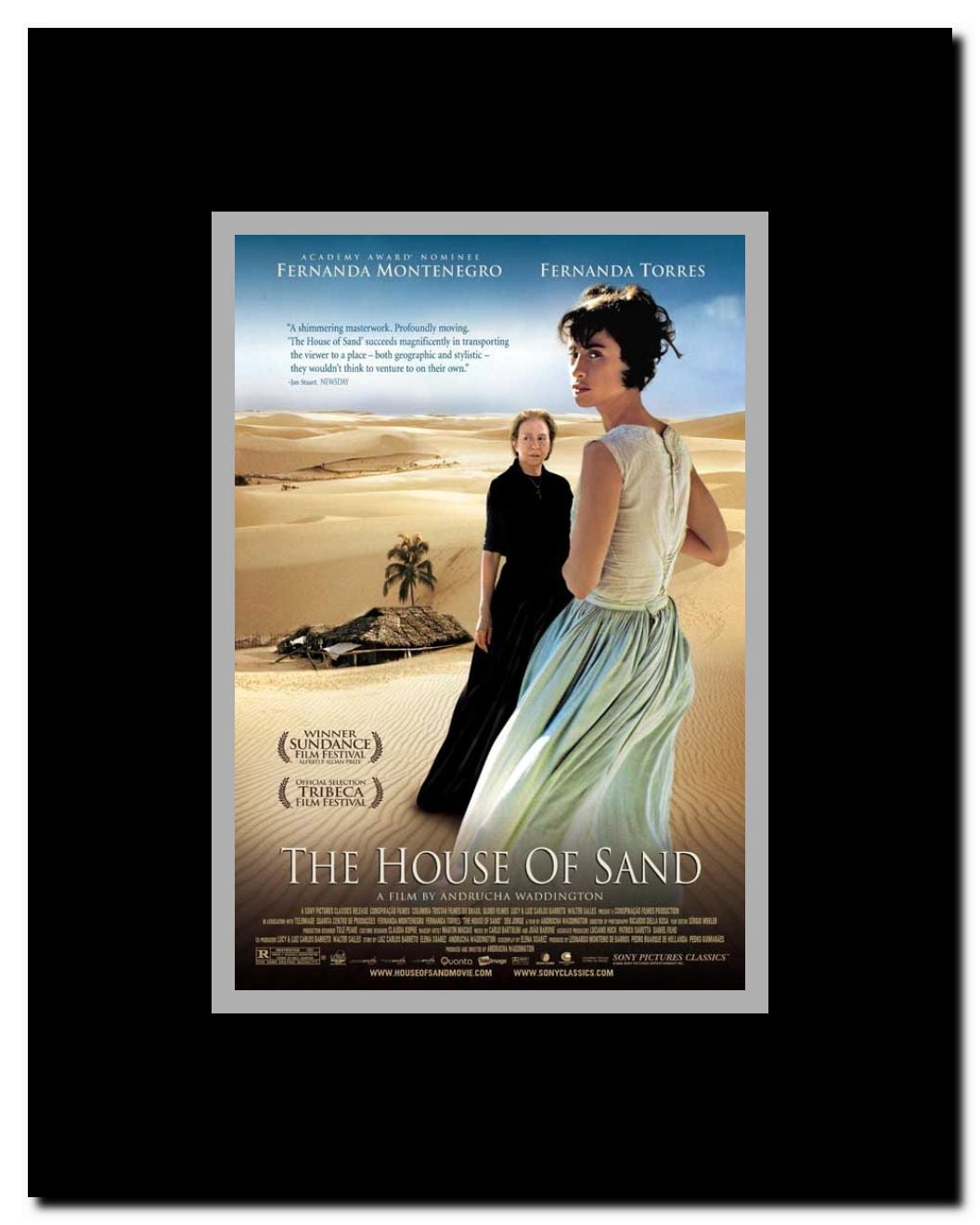 House of Sand Framed Movie Poster