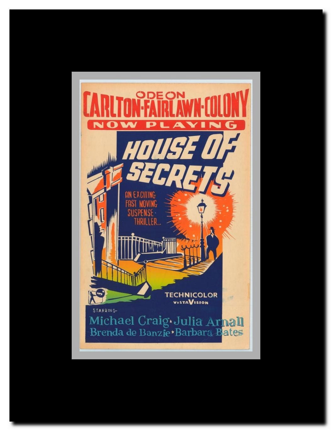 House of Secrets Framed Movie Poster