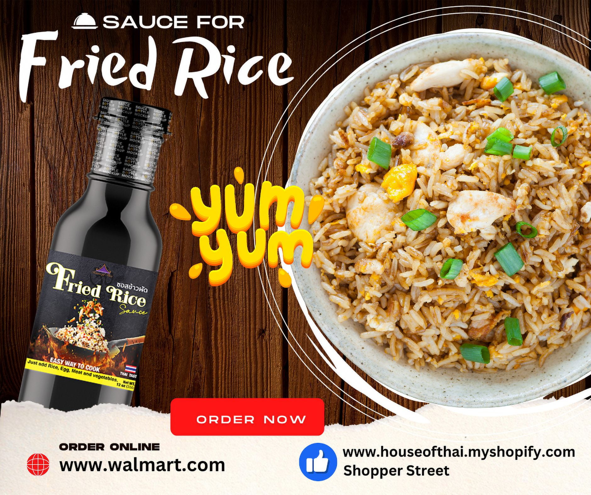 House of Thai : Thai Fried Rice Sauce
