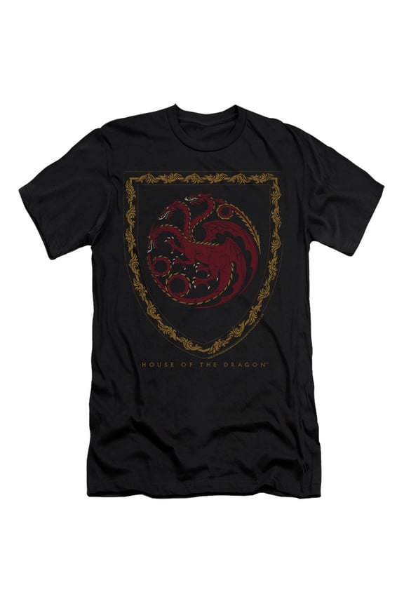 , Dragon Shield Vintage Dark Unisex Adult Canvas Brand T Shirt