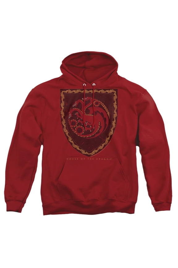 , Dragon Shield Vintage Unisex Adult Pull-Over Hoodie