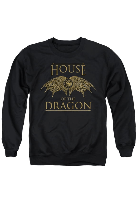 , Dragon Wings Unisex Adult Crewneck Sweatshirt
