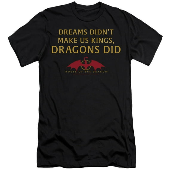 House of The Dragon, Not Dreams Unisex Adult Canvas Brand T Shirt