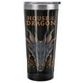thumbnail image 1 of House of The Dragon Official Skull 20 oz Travel Tumbler, Stainless Steel, Vacuum Insulated with Leak Resistant Slide-Lock Lid, 1 of 6