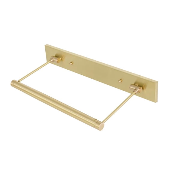 House of Troy DMLEDZ15-51 Mendon 4.5 watt 19 inch Satin Brass Picture Light Wall Light, Direct Wire
