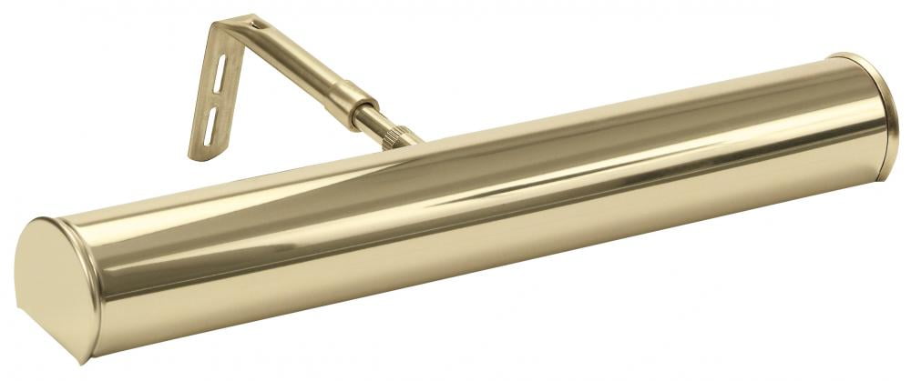 Polished Brass 14" Adjustable Angle Electric Picture Light