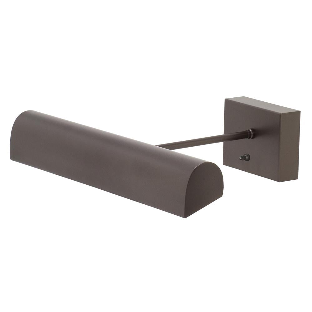 14" Mahogany Bronze Battery Operated LED Picture Light