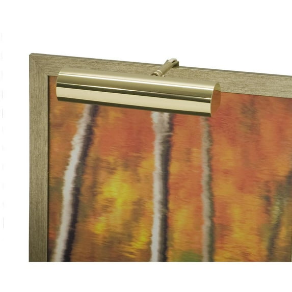 House of Troy Contemporary 9" Polished Brass Plug-In Picture Lights