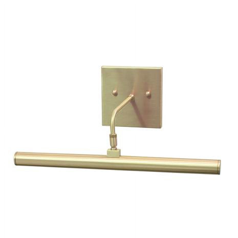 House Of Troy DSL14-52 Slim-Line Direct Wire Picture Light, 14 Inch, Satin Nickel Finish