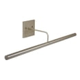 thumbnail image 1 of House of Troy DSLEDZ28-52 Slim-line - 9W 1 LED Direct Wire Picture Light-4.75 Inches Tall and 28 Inches Wide Satin Nickel  Oil Rubbed Bronze Finish with Metal Shade, 1 of 2