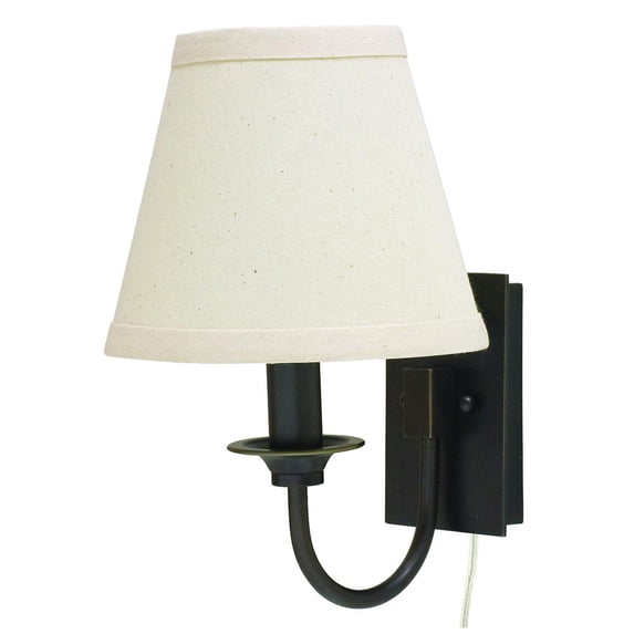 House of Troy GR900-OB Greensboro Collection Portable Wall Lamp, 11, Oil Rubbed Bronze Oil-rubbed Bronze