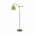 thumbnail image 1 of house of troy hp700-wb-mswb hyde park portable floor lamp, weathered brass with metal shade, 1 of 1